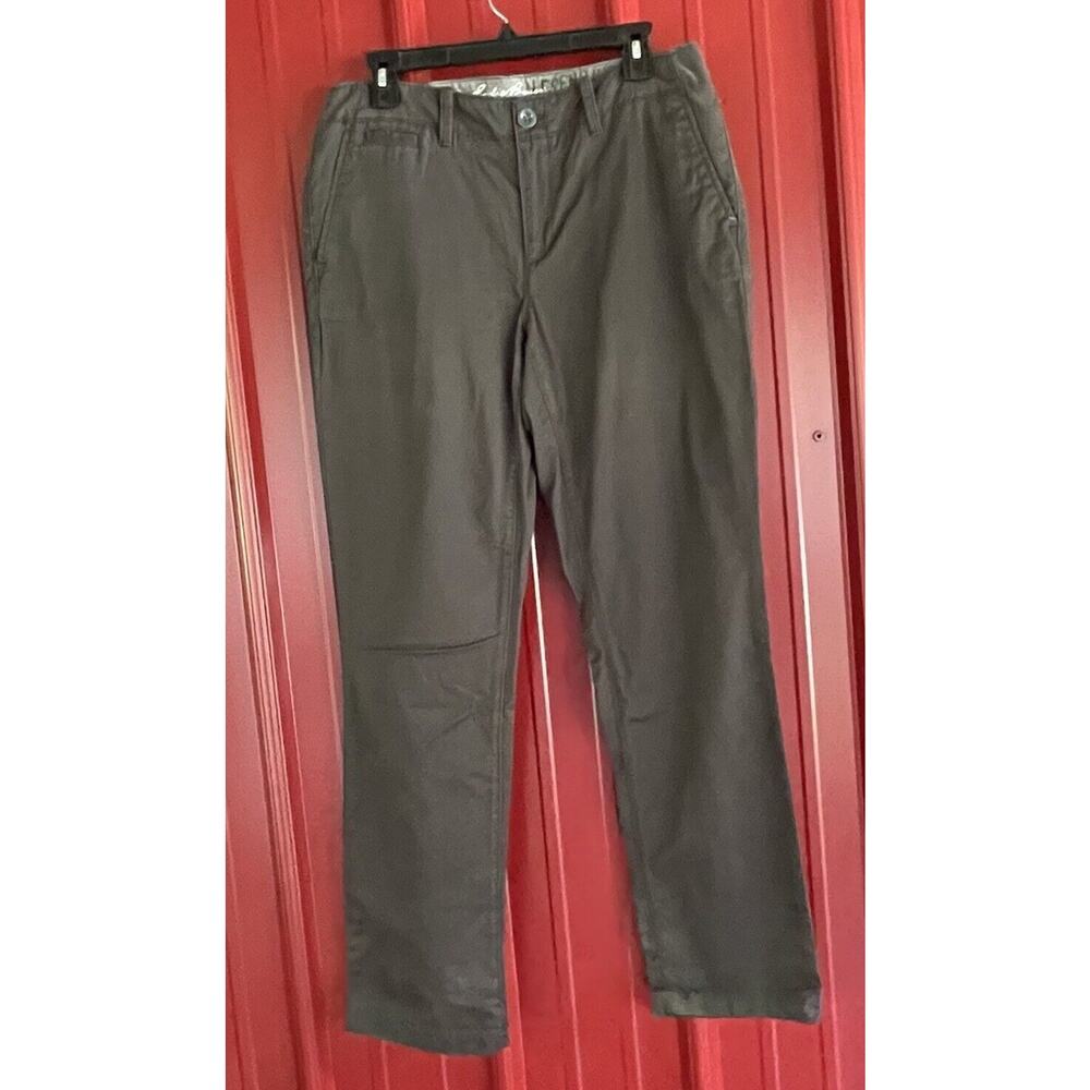 Eddie Bauer Pants Legend Wash Cotton Straight Active Casual Womens Size 10 New